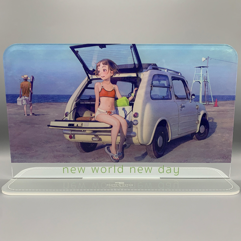 「new world new day」アクリルスタンドボード